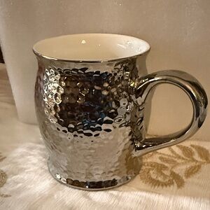 Hammered Gold Mug